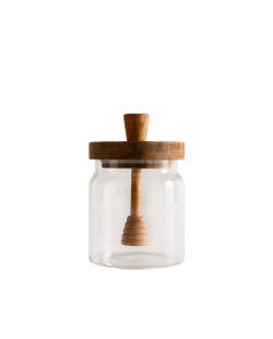 Zara Home мельница для специй из боросиликатного стекла, цвет бежевый, 15 см