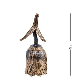 AM- 393 Наперсток «Тюльпан» (латунь, янтарь)