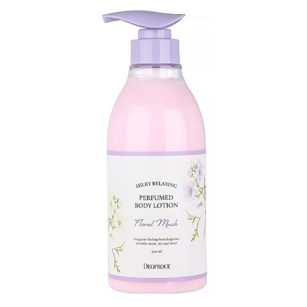 Deoproce Milky Relaxing Perfumed Body Lotion Floral Musk 500ml
