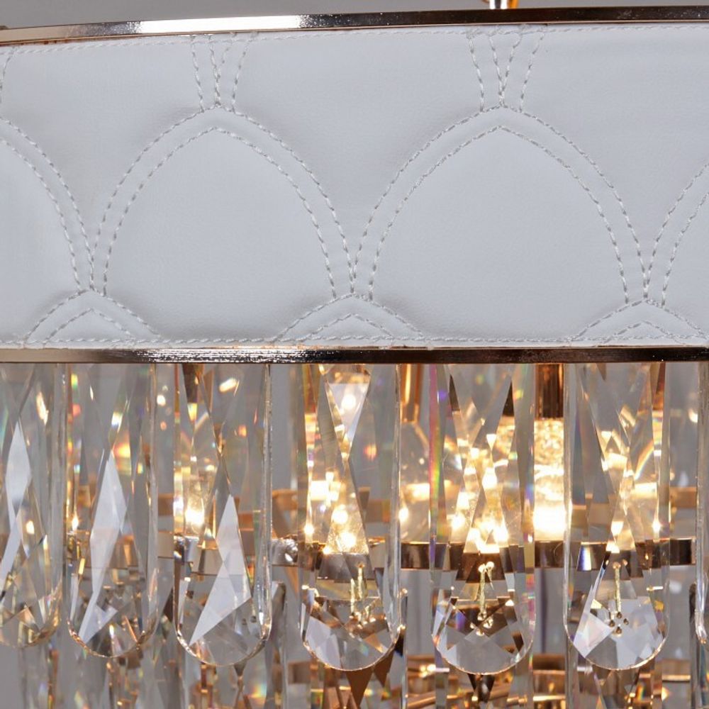 Подвесная люстра ILLUMICO  IL3409-12LDI-39 GD Eleanora