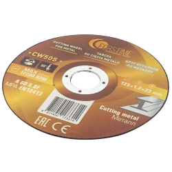 Круг отрезной 125x1.2x22.2мм FORSTIME FT-CW505