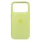 Чехол Apple Silicone Case для iPhone 17 Pro с MagSafe (MGFF4) Neon Yellow