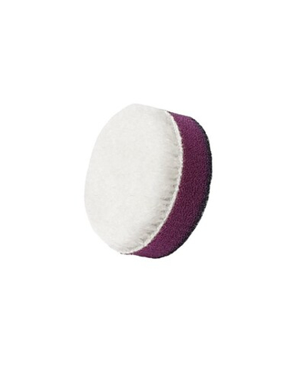 ZviZZer БЕЛЫЙ меховой круг круг (ворс 5 мм) 35/15/35