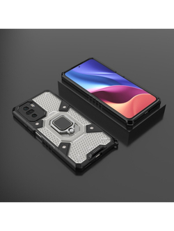 Противоударный чехол с Innovation Case c защитой камеры для Xiaomi Poco F3 / Redmi K40 (Pro) / Mi 11i