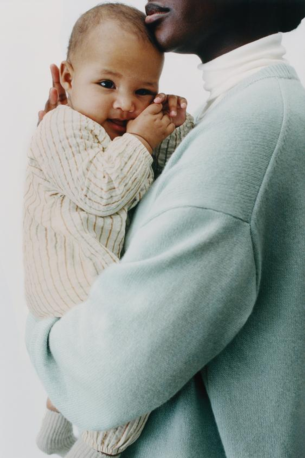 ZARA КОМБИНЕЗОН В ПОЛОСКУ, ЭКРЮ