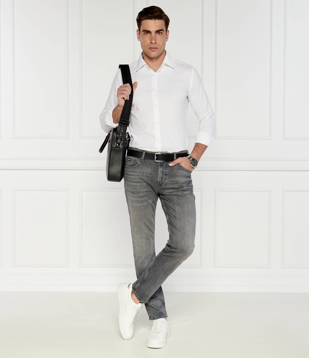 Джинсы H-DELAWARE BOSS BLACK - серый(50520838)