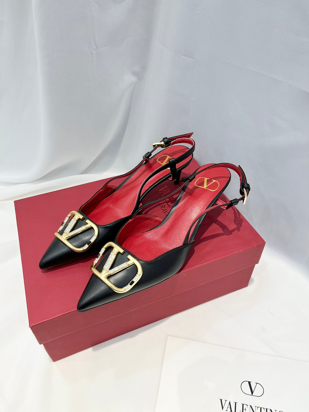 Valentino Vlogo Slingback Pump 4 cm