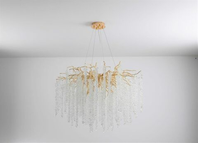 люстра Coral Crystals Round Copper II