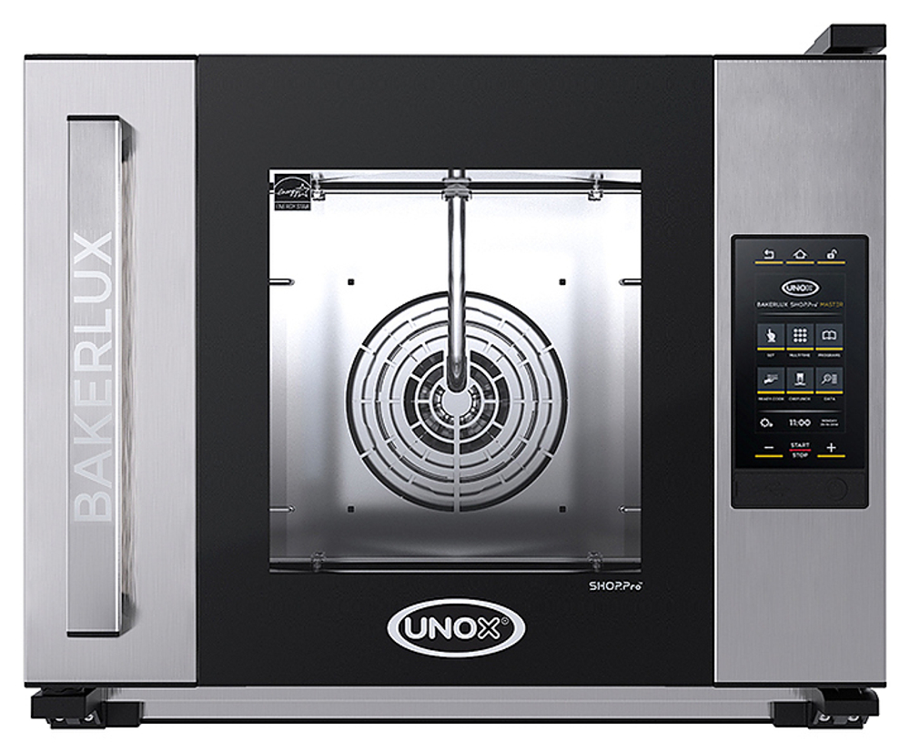 Печь конвекционная UNOX XEFT-04HS-EMLV без сливного отверстия