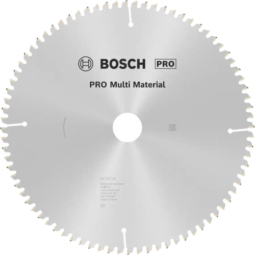 Пильное полотно PRO Multi Material 260x3.2x30 мм T80 BOSCH 2608641204