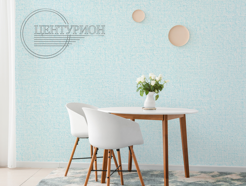 Самоклеящиеся обои Рогожка голубая 500*2800*2 мм