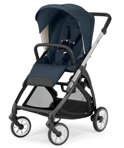 Коляска 3 в 1 Inglesina Electa System Quattro DRW 2025 с подставкой под люльку Hudson Blue