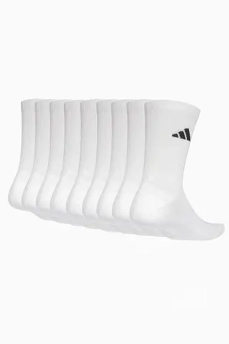 Носки adidas Essentials Cushioned Crew 10 Pairs - белый