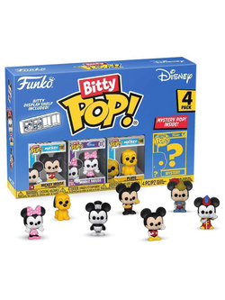 Фигурка Funko Bitty POP! Disney S1 Mickey Mouse+Minnie Mouse+Pluto+Mystery (1 of 4) 4PK 71319