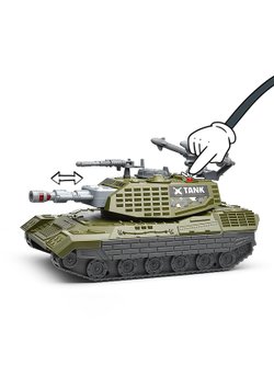 Игрушка Танк Ударная сила со светом и звуком (JS206)