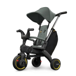 Детский складной трехколесный велосипед Doona Liki Trike S3, Slate Green