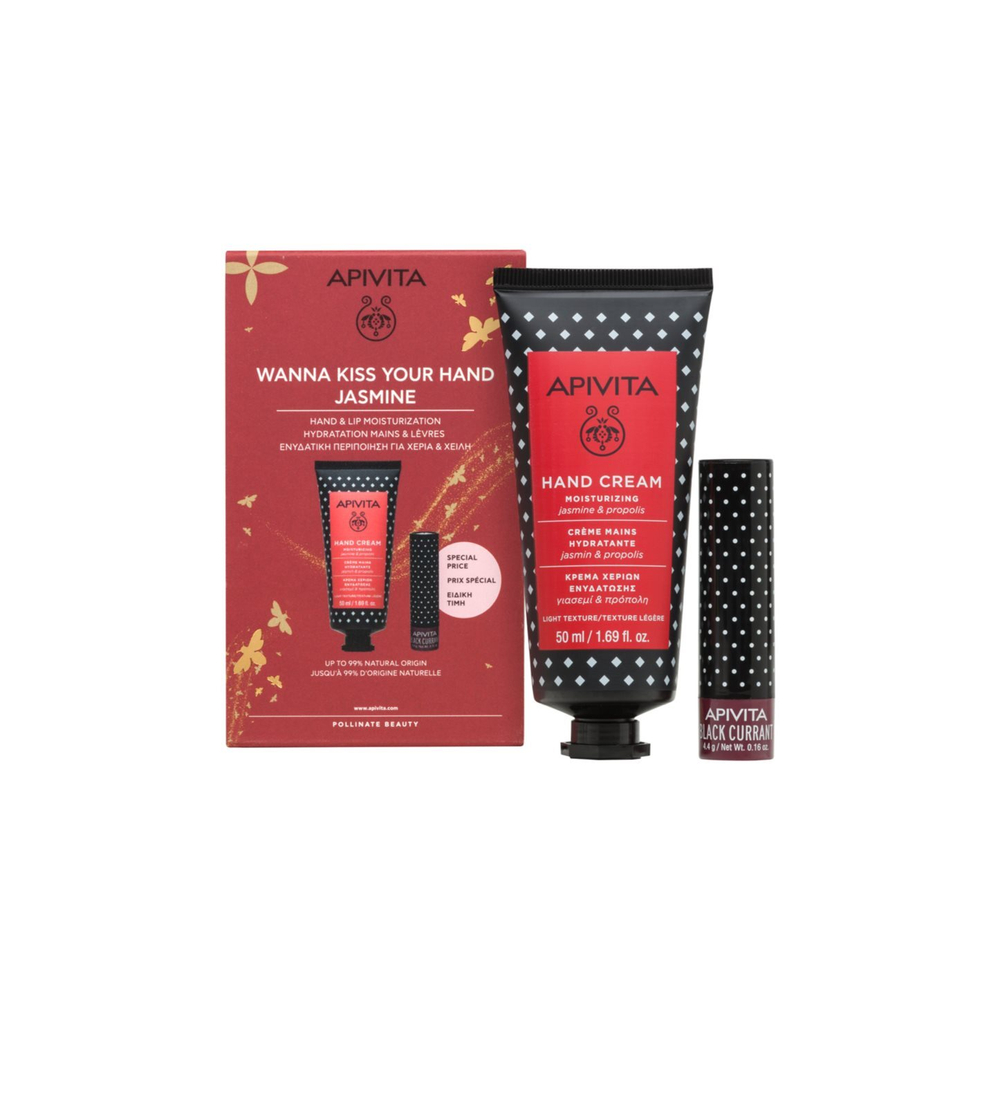 Apivita Hand Care Jasmine & Propolis - подарочный набор (питание и увлажнение) /   / GTIN 5201279093549