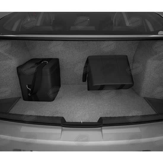 Автомобильная сумка-органайзер в багажник из экокожи