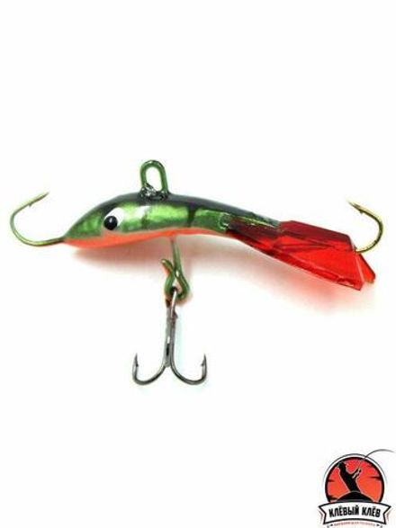 Балансир "ЯМАН" Кардинал, размер 4 см, вес 6 гр., цв. 09, на блистере