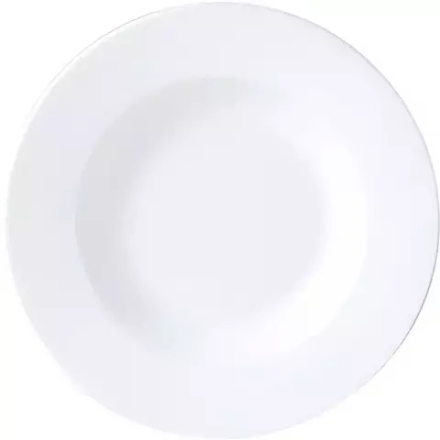 Тарелка для пасты «Симплисити» фарфор 0,5л D=300,H=55мм белый