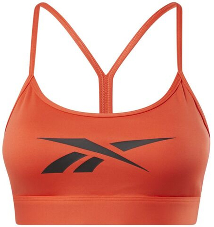 Теннисный бюстгальтер Reebok Womens Lux Skinny Strap - dynamic red