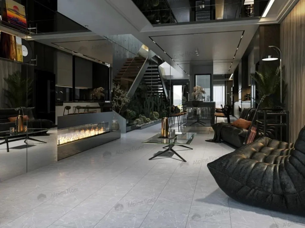Каменно-полимерная плитка Alpine Floor Stone Mineral Core Рок ECO 4-30