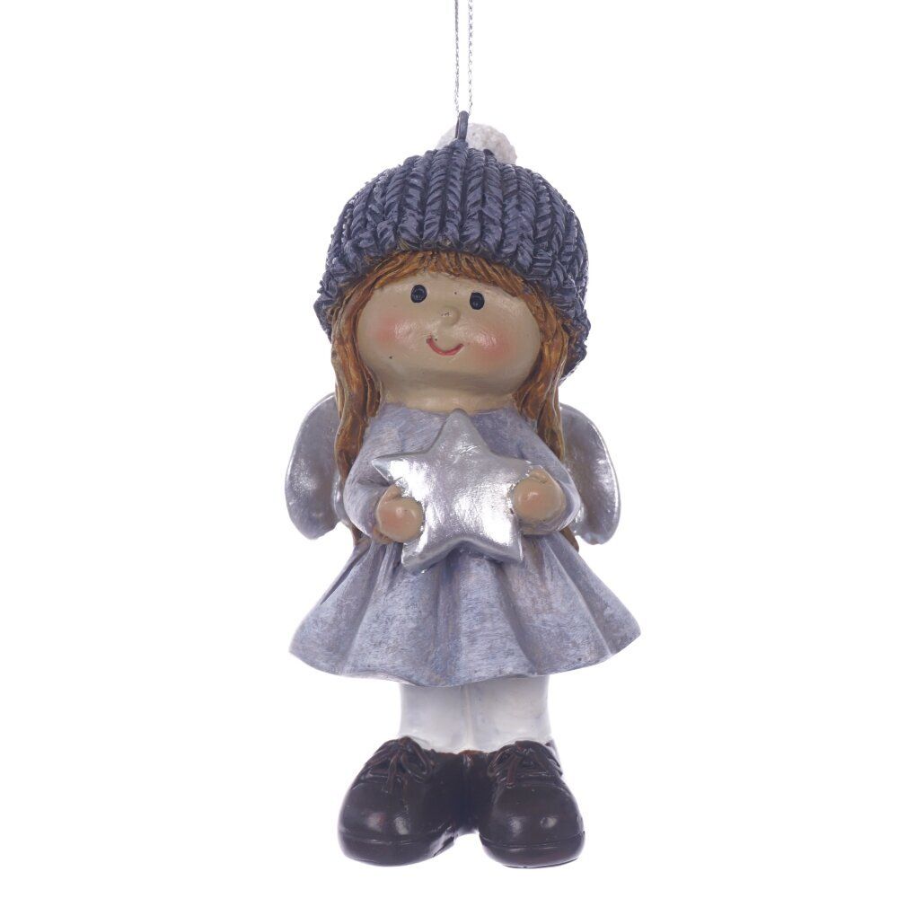 GAEM Фигурка декоративная подвесная "Ангел", L4,5 W3,5 H10 см, 2в.