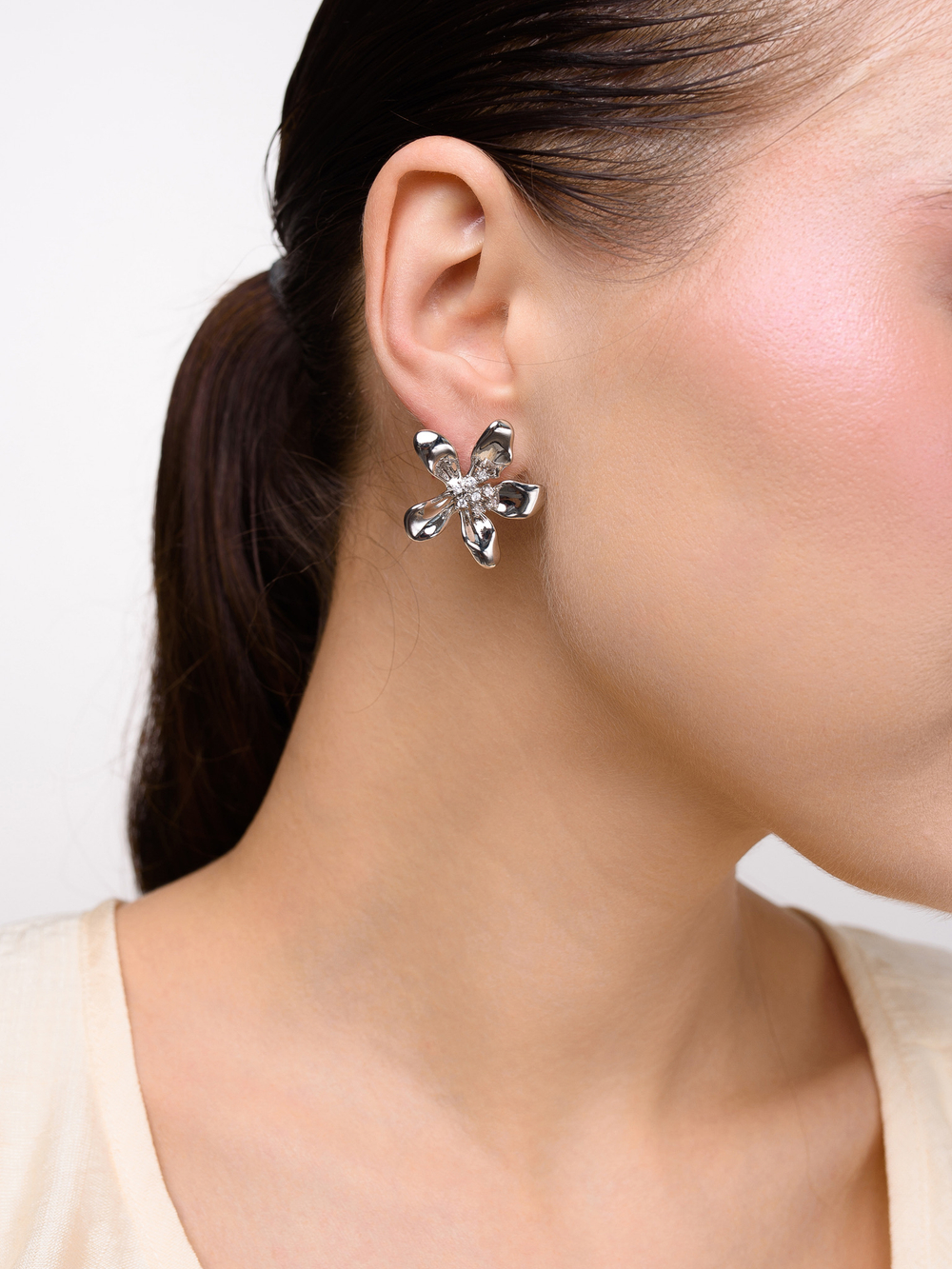 Серьги "Primrose" Silver