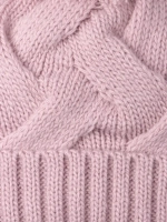 Шапка для девочки на завязках на осень