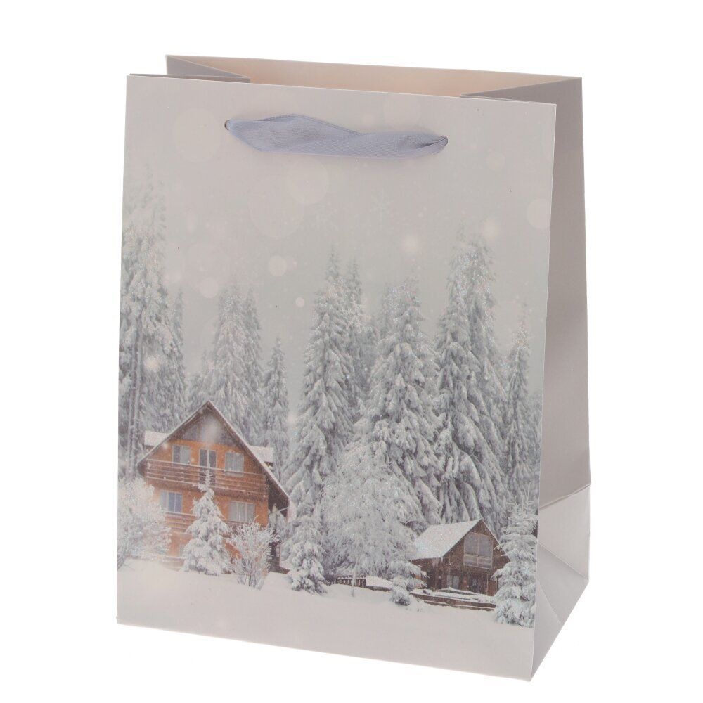 GAEM Пакет подарочный (бумага, плотность 210г/м2, блок микс 12шт), L18 W10 H23 см, 4в.