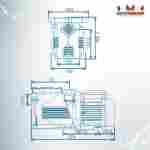Песочный фильтр для бассейна до 36 м³ с насосом KP256, до 25 кг песка, 4,5 м³/ч, WL-ADG350E