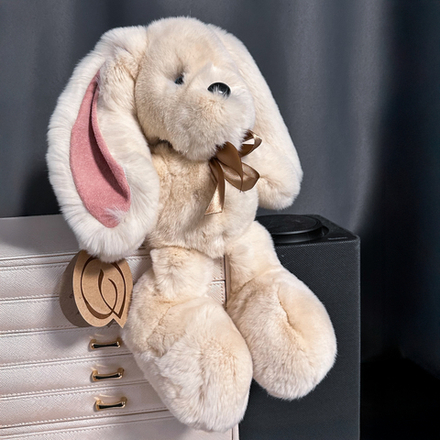 Зайчик Бигфут (кремовый)