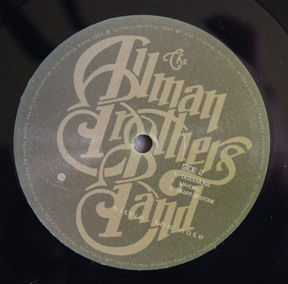 The Allman Brothers Band / Hittin' The Note (2LP)