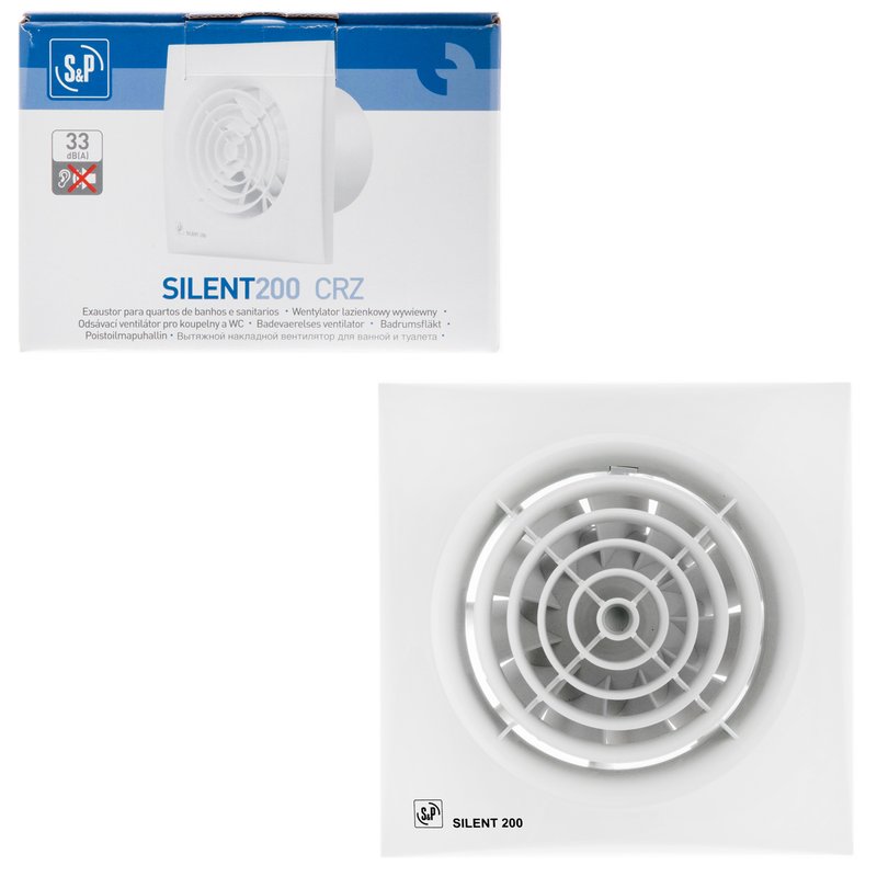 Накладной вентилятор Soler Palau SILENT-200 CRZ