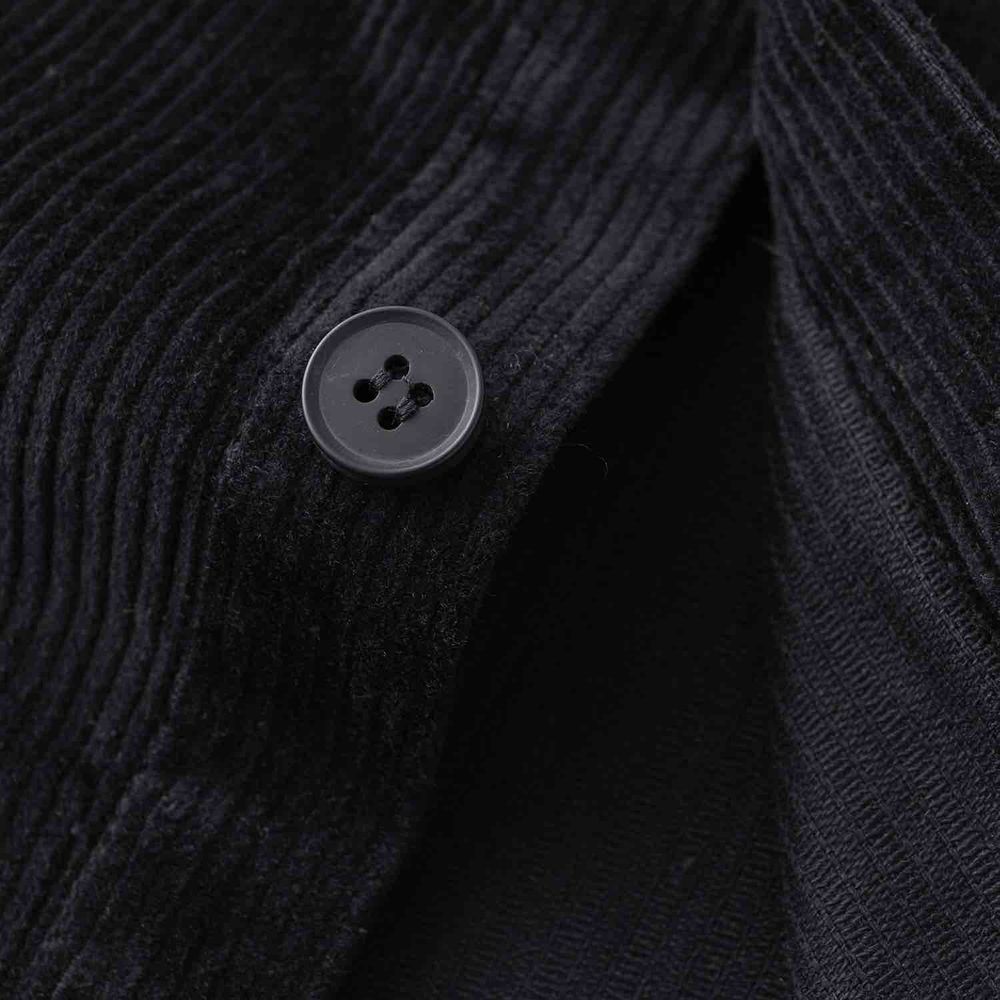 Рубашка Ymkashix Velvet Button черная