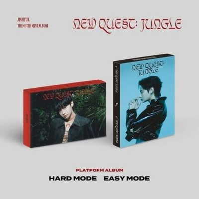 Альбом LEE JIN HYUK - NEW QUEST: JUNGLE 6th Mini Album PLATFORM 2 Version SET