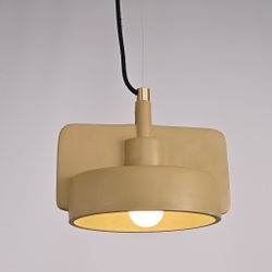 Подвесной бетонный светильник SKOVL A Песочный