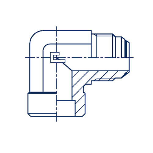 Соединение WS90 JIC 3/4