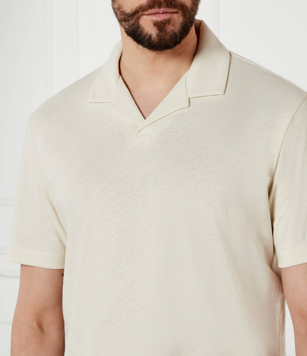 Поло H-Ponti 28 BOSS BLACK - бежевый(50537502)