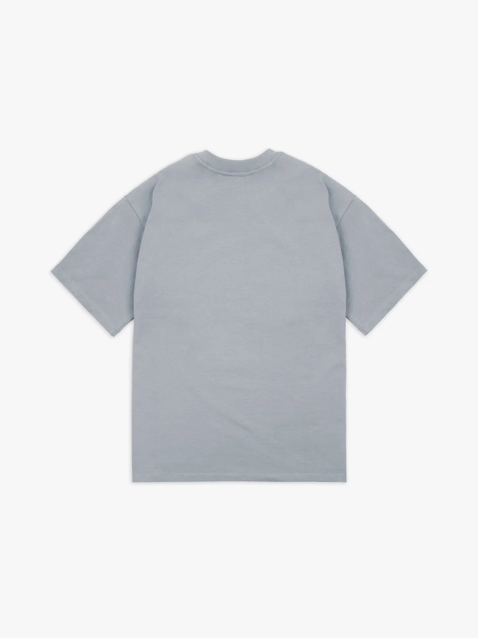Футболка оверсайз (серый) 190 г