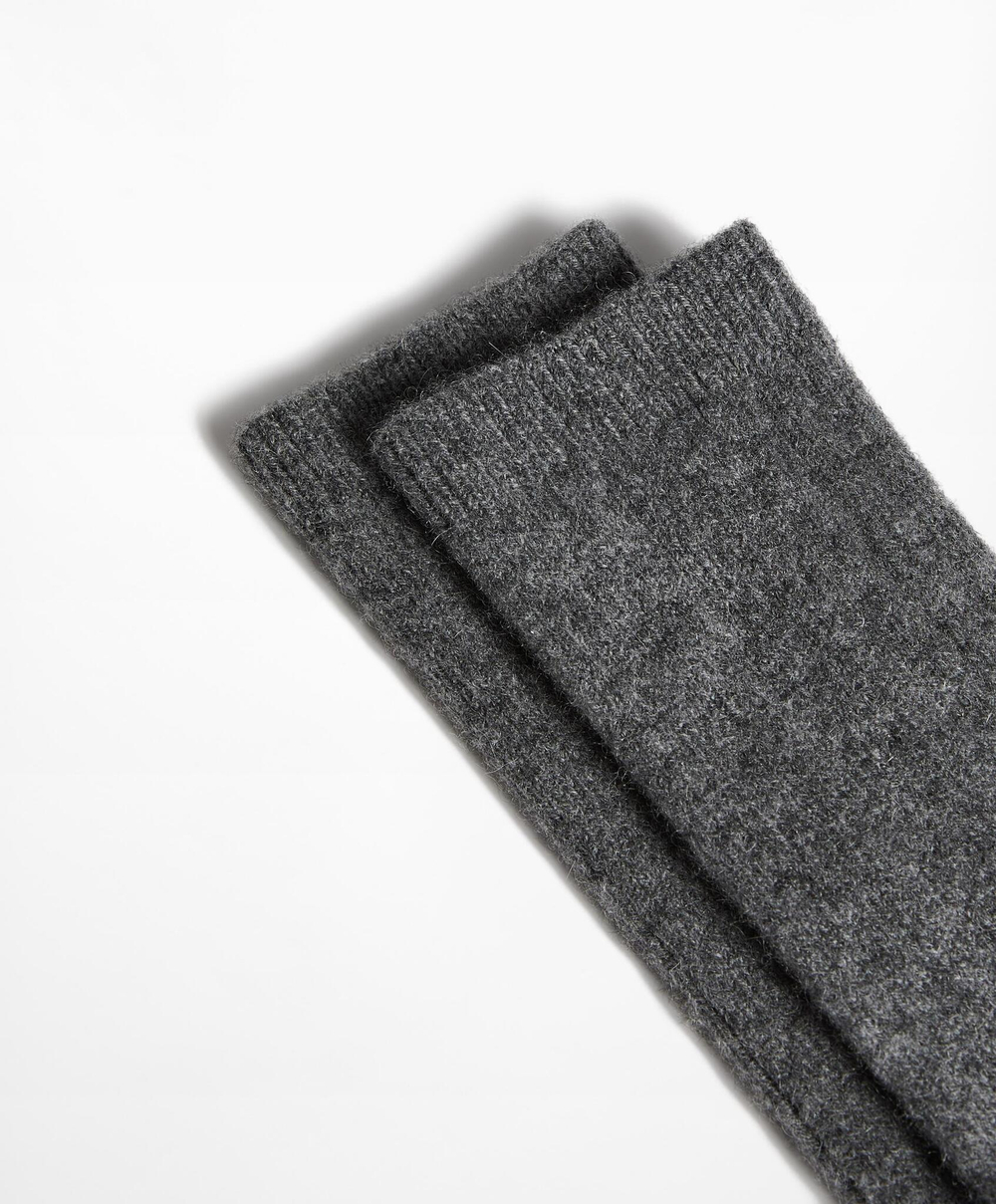 Oysho Классические носки с добавлением кашемира, темно-серый
