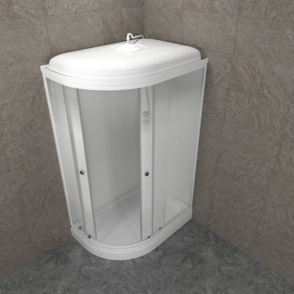 Душевая Кабина Коралл-Лайт 120*80 А Правая