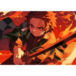 Постер Tanjirou Kamado - Demon Slayer