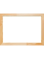 Деревянная рама 55x85 для картин на подрамнике сеч. 60x18