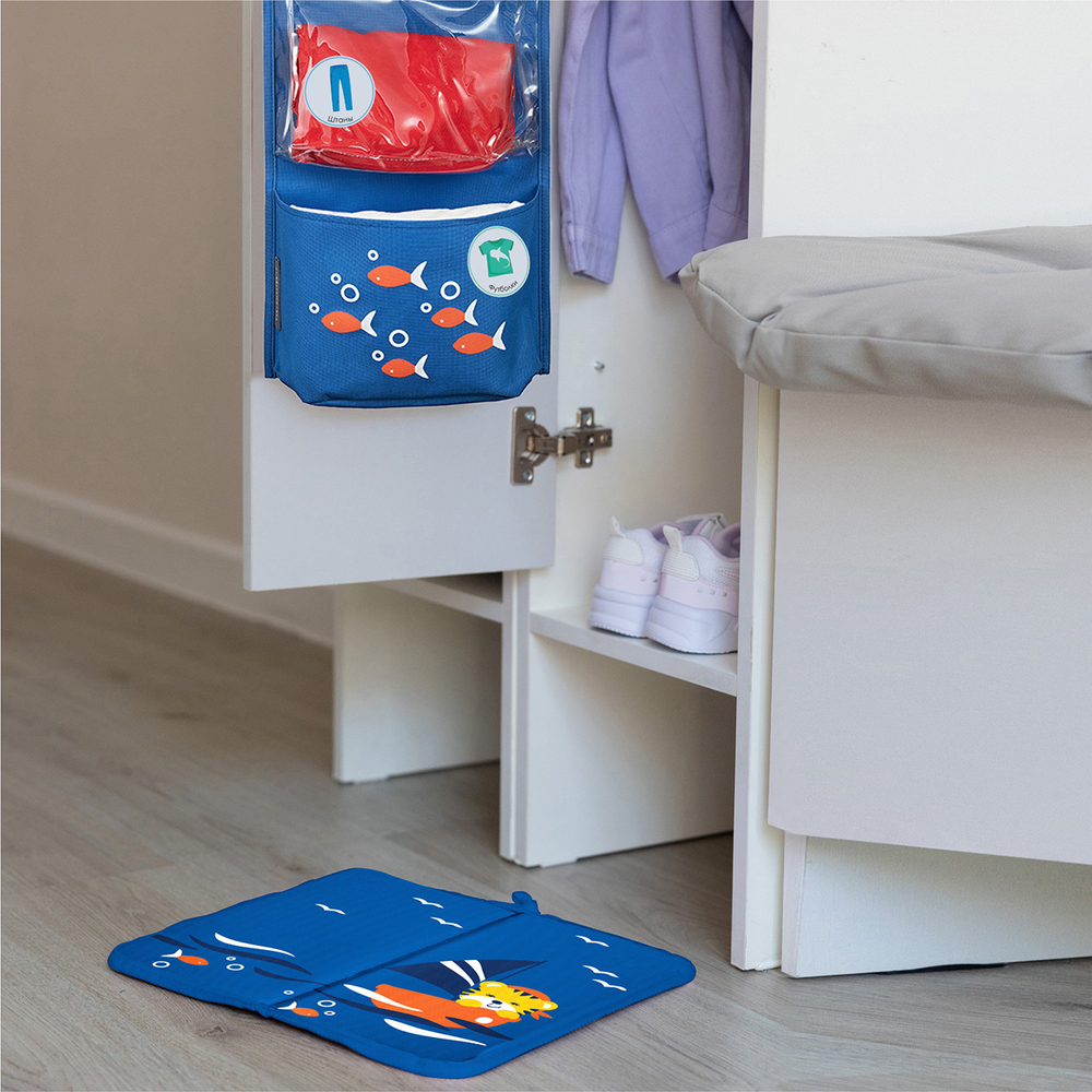 Коврик для переобувания. Тигренок