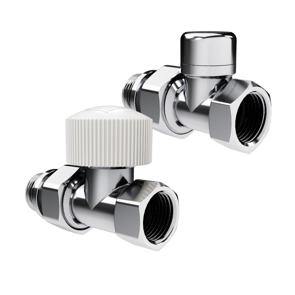 Набор термостатический прямой Royal Thermo Design 1/2quot;М30х1,5 (Хром)