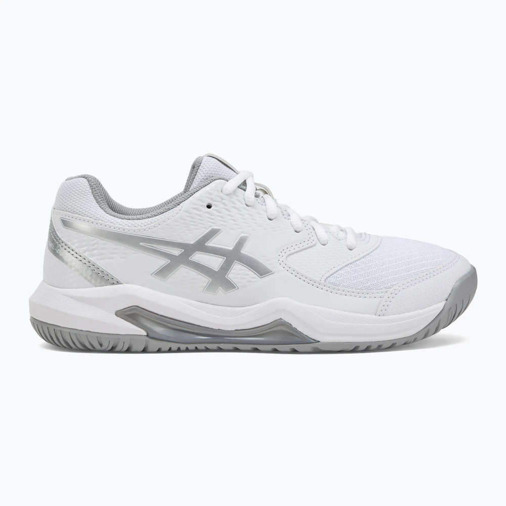 Женские Теннисные Кроссовки ASICS Gel-Dedicate 8 W white/pure silver
