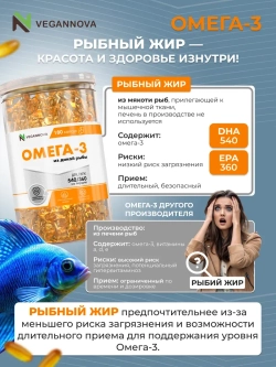 Омега-3 (90 капсул)