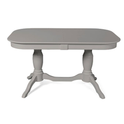 Обеденный стол Арго (серый) 85х77х140(180) см