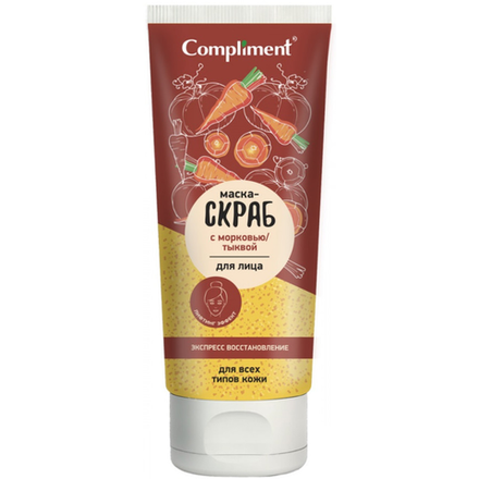 Маска-скраб для лица Complinet с морковью и тыквой 130 мл